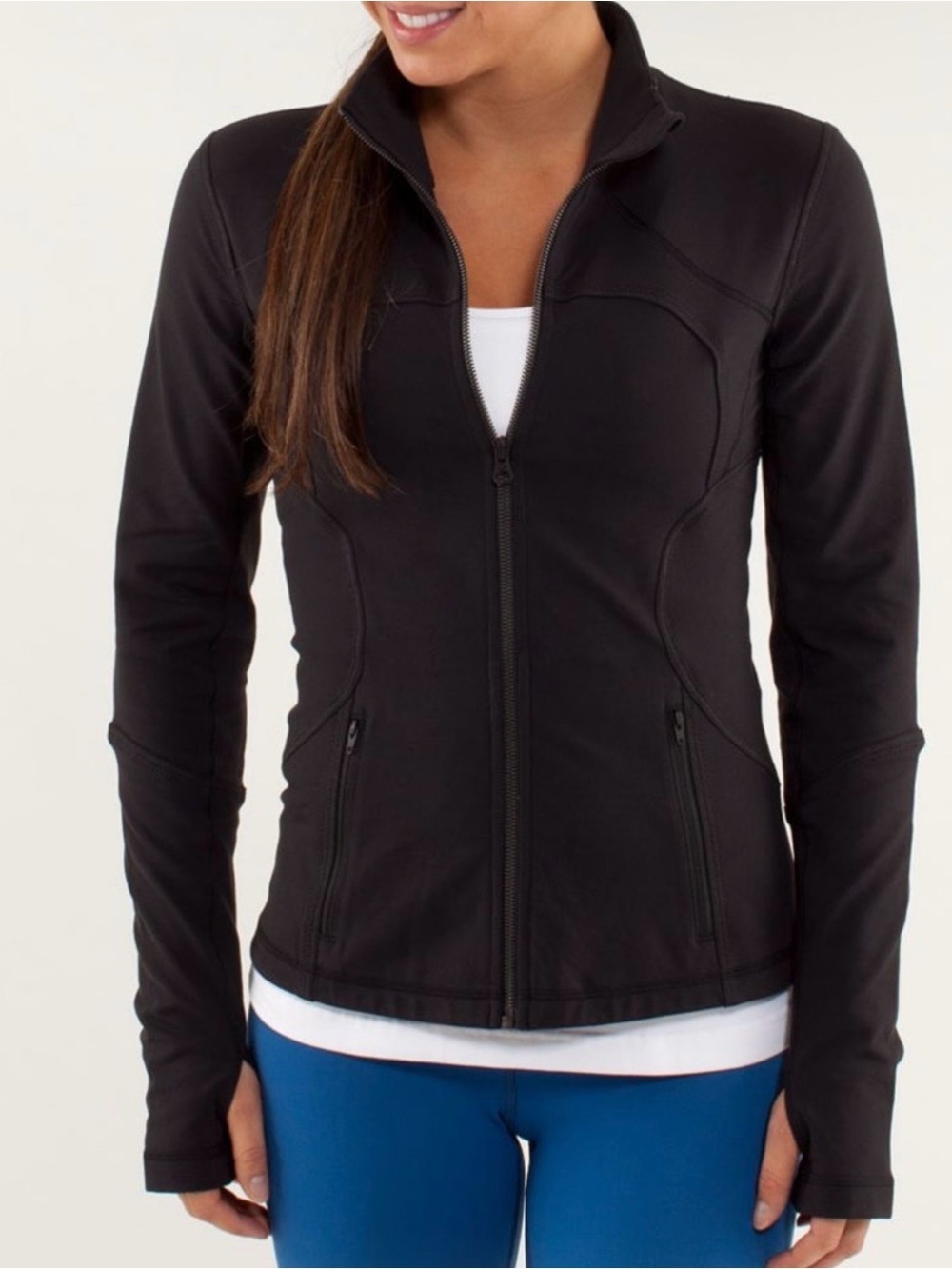Lululemon Forme Jacket in Black Size 8